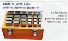 Parallelunterlagen satz - satz, i