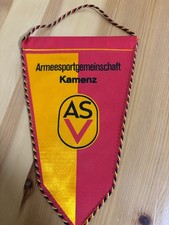 alter Wimpel ASG Kamenz, Offiziershochschule Franz Mehring, DDR, Oberlausitz