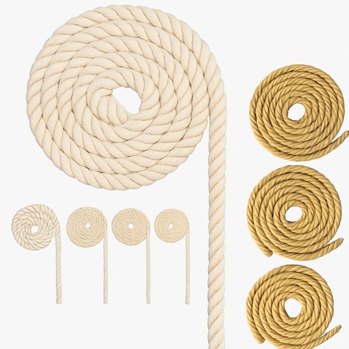 Naturseil ø4 jute - naturseil, mm