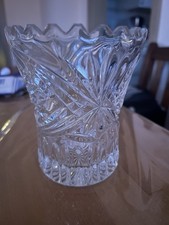 Vintage Glasvase Kristalloptik