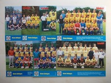 7 Mannschaftsbilder Union Solingen 1982/83-1988/89 Kicker Sonderheft