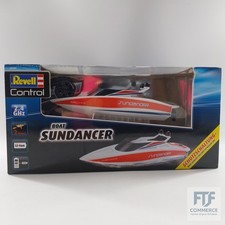Revell RC Boot Sundancer, mit Schutzschaltung - die Propeller Laufen erst im Was