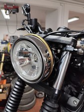 Yamaha xv 950 R Messing Lampenring Scheinwerfer Rücklicht  Tuning Original 