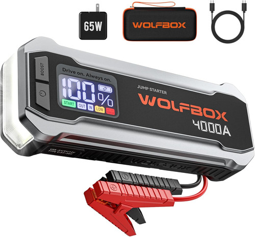 Wolfbox starthilfe powerbank - wolfbox,