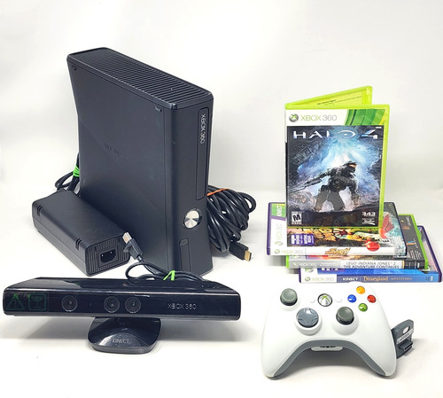 Black xbox 360 - xbox, slim