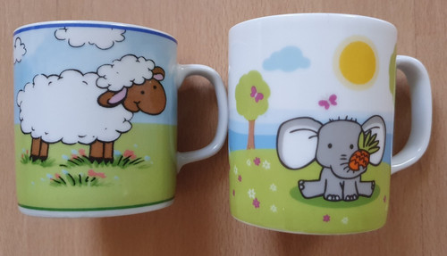 Tassen baby schaf elefant - my,