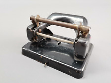 alter LEITZ Locher schwarz 10 x 8 cm Büro Papier Schreibwaren