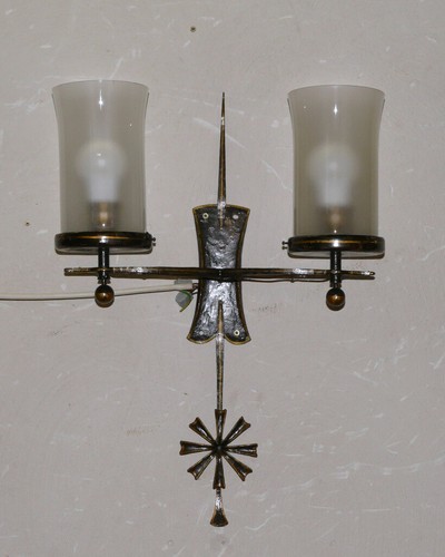 Wandlampe eisen geschmiedet - wandlampe,,
