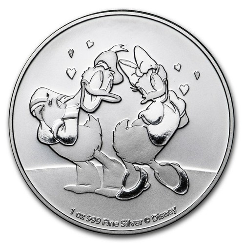 Unze 999 silber donald - -,