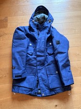 Nigel Cabourn x Karrimor Daunenjacke K100, Blau, Größe 50, Made in England