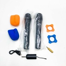 Depusheng W2 UHF 25-Kanal-Handmikrofon Drahtloses Mikrofonsystem für Karaoke-
