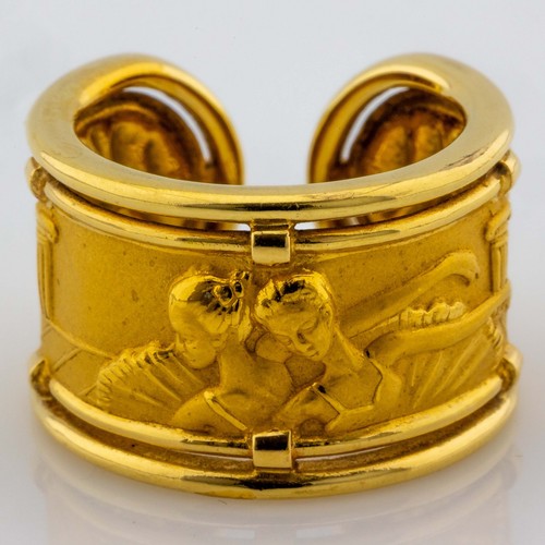 Vintage offener ring - ring, mit