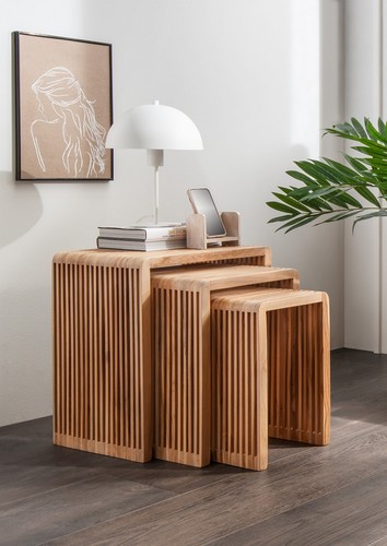 Beistelltisch 3er set - beistelltisch, 3er-set
