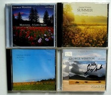 LOT 4 George Winston CDs