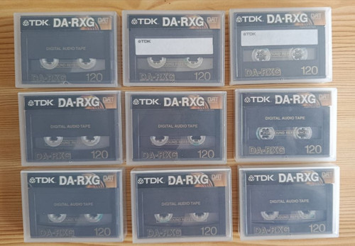 Tdk dat kassetten rxg 120 - tdk,