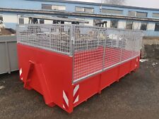 City container, Abrollcontainer mit abnehmbaren Gitter für MAN, Mercedes, Iveco