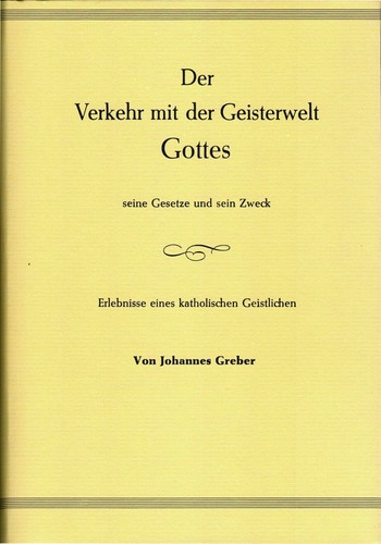 Johannes greber verkehr mit - verkehr,