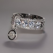 ring modeschmuck Silber