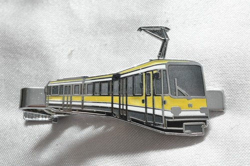 Krawattenklammer straßenbahn - krawattenklammer,