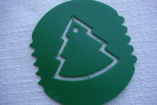 Dekorierer Schablone Kakao Kaffee Torte Zucker Musterrillen in Butter Weihnacht