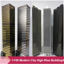 Diorama 1/150 Hochhaus Bürogebäude Modell Moderne Haus Szene Architekturmodell