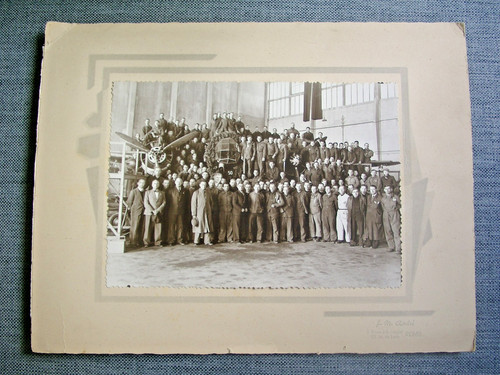 Altes original foto hangar - original,