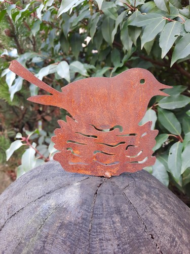 Gartenfigur vogel nest mit - vogel,