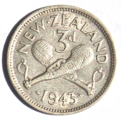 Neuseeland pence 1943 - 3,