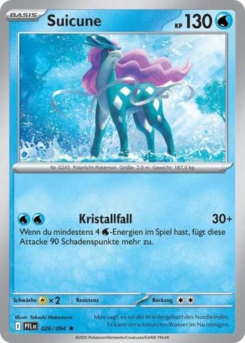 Suicune 026 094 holo - suicune, 026/094