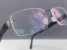 Lindberg Brille Damen Schwarz Grau Randlos Spirit titan 2082