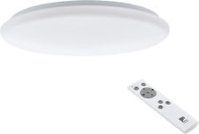 EGLO GIRON runde LED Deckenleuchte 40W ⌀57cm mit Fernbedienung EEK:D(Spektr A-G)
