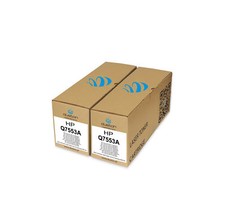 HP toner 2x Q7553A 53A