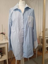 H&M - Hemdbluse - Long - Blau