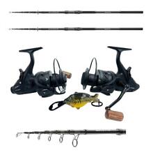 Daiwa & Anaconda Karpfen Telecombo 360 Set im Doppelpack 2 Ruten + 2 Rollen