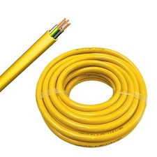 Baustellenleitung PVC XYMM K35 5x1,5/5x4 mm² Baustellenkabel  Bau Kabel Kupfer