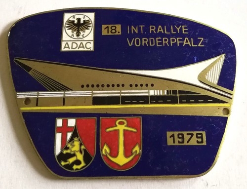 Plakette int rallye - int.,