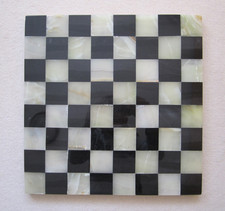 Schachbrett aus Marmor - handgefertigt - Unikat