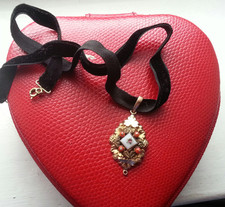 Antiker Biedermeier Anhänger