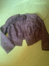 Damen Bolero braun gold