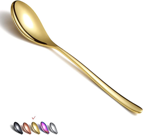 Edelstahl esslöffel 6er set - esslöffel,