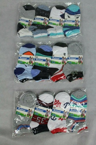 Paar jungen sneaker socken - 12,