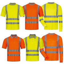 Warnschutz Polo T Shirt gelb