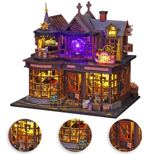 Holz miniatur zauberhaus - miniatur,
