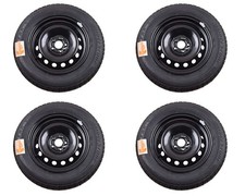 FIAT 500L - 4x Original Winterräder Stahlräder 52007096 6x15" ET39 LK 5x98