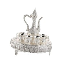 Metall Weinglas Kanne Set