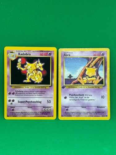 Pokémon karten abra - karten, und