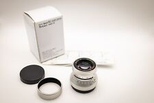 MS-Optics 57mm f2 Vario Petz F-MC Leica M silber - MS Optical Petzval