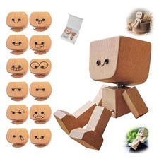 Schüttelnde Holzpuppe mit