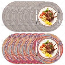 6er Set Tischsets Rund