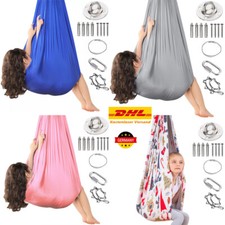 Neu Kinderschaukel Hängematte Indoor Outdoor Yoga Therapie Autismus Belastbar DE